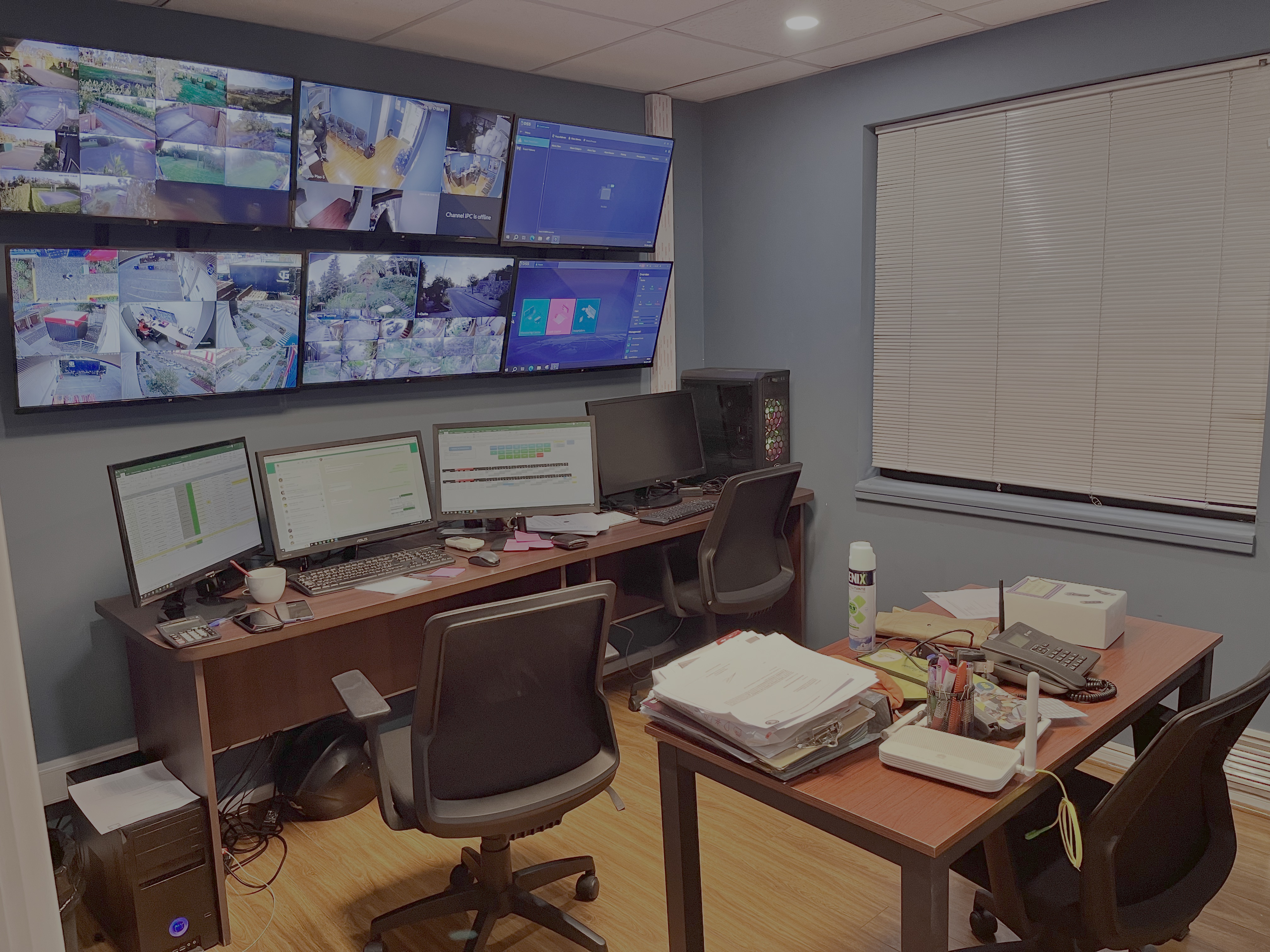 Instalación de cámaras CCTV IP para empresas e industrias en Santiago